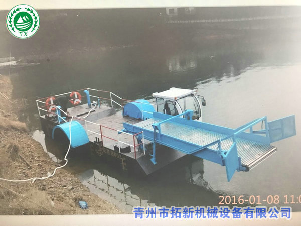 銷(xiāo)(xiāo)往印度尼西亞水葫蘆打撈船